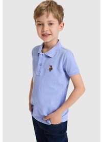Resim U.s. Polo Assn. Erkek Çocuk Lila Tişört Basic 50325608-vr245 Lavanta 