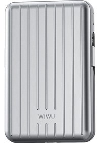 Resim Wiwu PP03 Wireless Hızlı Şarj Özellikli Powerbank Gri 