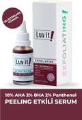 Resim Luv it! aha + bha peeling serumu 30 ml 