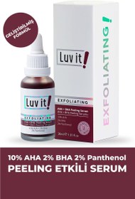 Resim Luv it! aha + bha peeling serumu 30 ml 