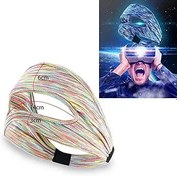 Resim Hayaww Oculus Quest 2 için VR Göz Maskesi, VR Yüz Terleme Önleyici Saç Bantları, Elastik Kayışlı VR Yüz Kapağı, Oculus Go HTC Vive PS VR (A) için Nefes Alabilir ve Yıkanabilir Maskeler 