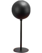 Resim Motosiklet Kask Tutucu Siyah Yere Konulabilir Alüminyum Rafsız Kask Dolapı Saklama Ve Gösterim Aracı 