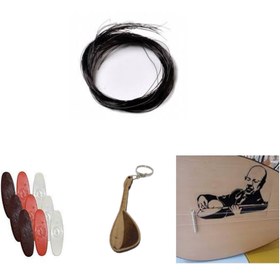Resim harmoni strings Saz Perdesi 0,35 Mm (neşet Ertaş Sticker+anahtarlık+mızrap (5 Adet) Hediyeli 