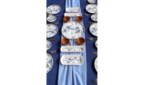 Resim Blue Kitchen 6 Kişilik 21 Parça Kahvaltı Takımı 