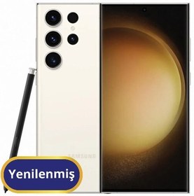 Resim Samsung S23 Ultra Yenilenmiş TR Garanti | 256 GB 12 GB Krem 