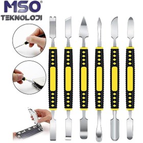 Resim MSO TEKNOLOJİ VIP Kalite 6 Parça Elektronik Tamir Spatula Set 