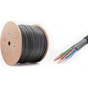 Resim Hadron HD-4504 Cat6 Kablo 305MT 24AWG 0.51MM Dış Mekan Od6.5 