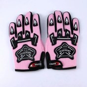 Resim Pengfushop5 Pembe Tarzı L Beden Yarış Çocukları Tam Parmak Çocuk Eldivenleri Motosikletler Spor Eldivenleri Bisiklet Kirli Arazi Bisikleti Cep Bisikleti Scooter Atv Quad (Yurt Dışından) 