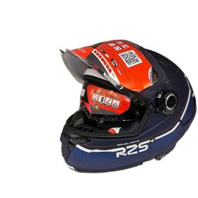 Resim Mt Thunder 4 SV R25 B5 Motosiklet Kaskı Lacivert Mat Mavi 