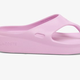 Resim Lacoste Meduz Flip Flop Kadın Pembe Terlik 