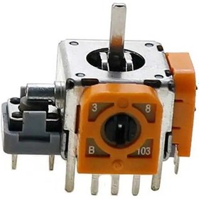 Resim 38 Derece Cap-jcd 1 Adet 3ds Analog Joystick Siyah Küçük Delik Mantar Şapka Başparmak Çubukları Rocker Caps Xbox O 