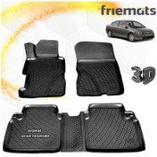 Resim Honda Civic 3D Paspas Havuzlu Siyah 2007-2011 Arası 4 Prç N11.30647 