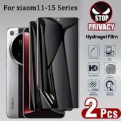 Resim 2 adet Xiaomi 15 Ultra/15S Pro/15 Pro/15/14 Ultra/14T/14T Pro/14 Pro/14/13 Ultra/13T/13T Pro/13 Lite 5G/13 Pro/13/12S Ultra/12T/12T Pro/12 Lite/12 Pro/12/12X/12S/11 Ultra/11T Pro/11T/11 Lite/11 Pro/10C için Anti-Spy Su Jeli Film 