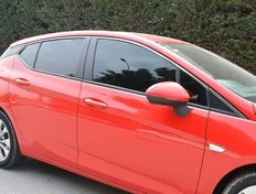Resim OMSA Opel Astra K Krom HB Üst Cam Çerçevesi 8 Parça 2015-2021 Arası 