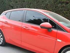 Resim OMSA Opel Astra K Krom HB Üst Cam Çerçevesi 8 Parça 2015-2021 Arası 