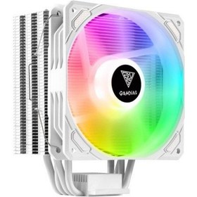 Resim GAMDIAS BOREAS E1-410 WH 120MM LGA1200/AM4 S KET ARGB CPU FAN 