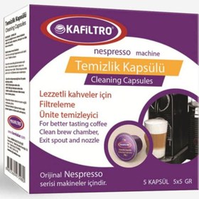 Resim Kafiltro - Nespresso Kapsül Kahve Makinesi Temizleme Kapsülü | 5 adet 