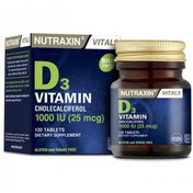Resim Nutraxin D3 Vitamin 1000 IU 120 Tablet 