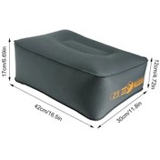 Resim Araba Seyahat Şişme Yatak Ön Eğim Ped Şişirilmiş Dışkı 1 Adet 