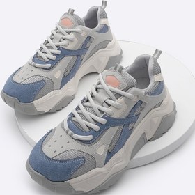 Resim Kadın Sneaker Spor Ayakkabı Edisa - Mavi 