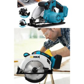 Resim Stilmax Germany Hdxr Fast Panasonic Çift Akülü Kömürsüz Daire Testere Ahşap Sunta Kesme Açılı 185 Mm 58V 10AH 