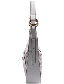 Resim Silver Polo Sp1270 Kadın Omuz Çantası Kaz Ayağı Ekose Bordo-kemik 
