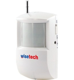 Resim Wisetech Alarm Kablosuz Pır Dedektörü Hareket Sensörü 