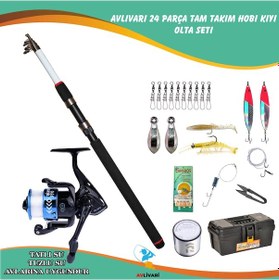 Resim Avlivari Montreal 300 Cm 75-150 Gr - Ecco 4000 Misinalı Tam Takım Hobi Kıyı Olta Seti-9572 