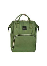 Resim Çok Amaçlı Anne Bebek Bakım Sırt Çantası Klasik Yeşil Çok Renkli 