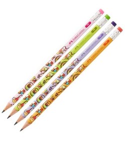 Resim Faber-Castell Kurşun Kalem Silgili Jimnastik 2B 