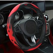 Resim Pazly Yeşil Araba Direksiyon Kılıfı - Pu Deri, Dört Mevsim İç Halka, Evrensel Spor Model, Moda Tasarım, Rf26896 Yeşil 