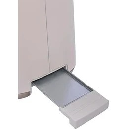 Resim Karokstore Gem Pearl 2 Dilim Ekmek Kızartma Makinesi – 1000 W, Paslanmaz Çelik | Vanilya Krem 