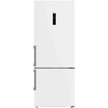 Resim Grundıg Gpknd 477 E Enerji Sınıfı 475LT Duo-No Frost Kombi Tipi Buzdolabı Beyaz 