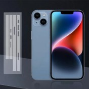 Resim Ally iPhone 15 Hidrojel Hayalet Yan Alt Üst Kaplama Koruyucu Film 