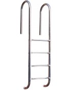 Resim Gemaş Havuz Merdiveni 3 Basamaklı Standart U 304 Model Paslanmaz 