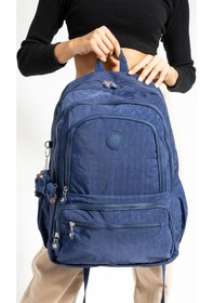 Resim Ultra Hafif Çok Cepli Su Geçirmez Sırt Çantası Unisex Laci Model: 571-1g - Lacivert 