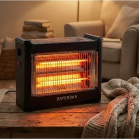 Resim Şömine Tipi Isıtıcı Soba 1800w 