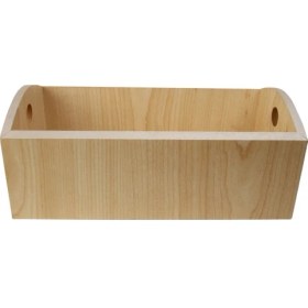 Resim Selenaev-kur Ahşap Akça Ekmek Sepeti 