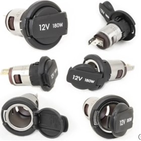 Resim Çakmak Soketi Kapaklı 12V 180W 