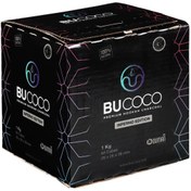 Resim Bucoco Oduman 26mm Küp Nargile Kömürü - 1kg 