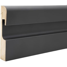 Resim Effect Serisi 11.5 Cm Antrasit Led Kanallı Ledli Pvc Süpürgelik 