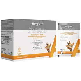 Resim Argivit Focus L-arjinin Multivitamin Ve Multimineral 30 Saşe 