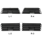 Resim Sones Bmw 3 Serisi E90 İçin Sol Sürüş Araba Klima Hava Çıkış Paneli 6422 9130 458-l, Stil: Izgara No. 2 
