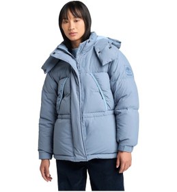 Resim Timberland Howker Recycled Down Puffer Jacket Kadın Ceket Tb0a5zaua421 Mavi 