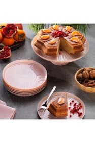 Resim Schafer Spark Pasta Seti 7 Parça-Pembe 