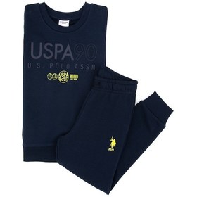Resim U.s. Polo Assn. Erkek Çocuk Lacivert Pijama Takım 50318699-vr033 Lacivert 