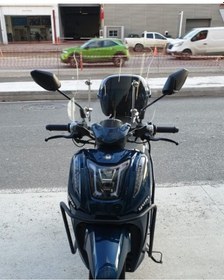 Resim Motocam Yuki Gentle 50 Ön Cam 2025-2026 Model 44cm Şeffaf Renkli 4mm Aparatsız 