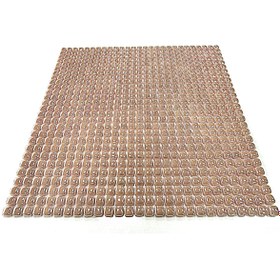 Resim MozaiKristaL Hobi ve Sanatsal çalışmalar için 10x10mm İnci, 31,5x31,5cm. Cam Mozaik. ( 1 File Karo Fiyatıdır ) 