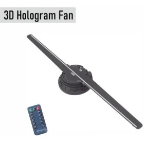 Resim Sanec 3D Hologram LED Fan 42 cm 