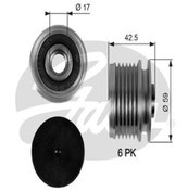 Resim GATES Oap7106 Alternator Kasnagi 535011710 (RENAULT: CLİO-MEGANE-KANGOO 1.5DCİ) 6 7700110616 (WA138418) 